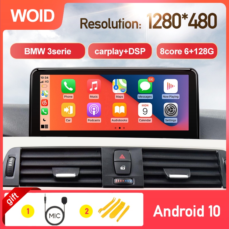 Keep Original System Android Auto Car Multimedia Screen For BMW 3 Series F30 F31 F32 F33 F34 F36 Car