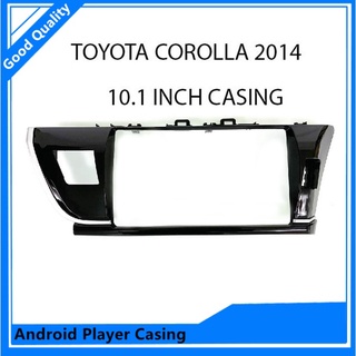 เคสกรอบนําทาง สําหรับ Toyota Corolla 2014 10.1 นิ้ว Android Mp5