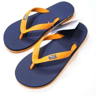 พื้นกรมท่า หูส้ม Navy organge Hippo shoe รองเท้าแตะฮิปโป No 36-37-38-39-40-41-42-