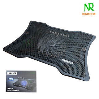 Arrowx Fan Notebook พัดลมระบายความร้อนโน๊ตบุ๊ค  M5 Laptop cooling pad