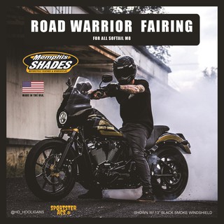 **ฟรีส่งผ่อน0%** Memphis Shades - Road Warrior Fairing หน้ากาก สำหรับ Softail M8 ทุกรุ่น