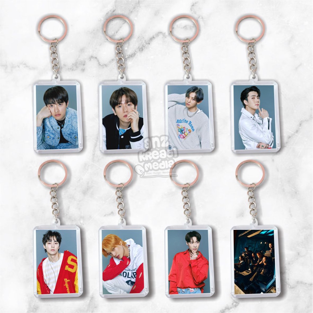 GANTUNGAN ACRYLIC KEYCHAIN - EXO DONT FIGHT THE FEELING