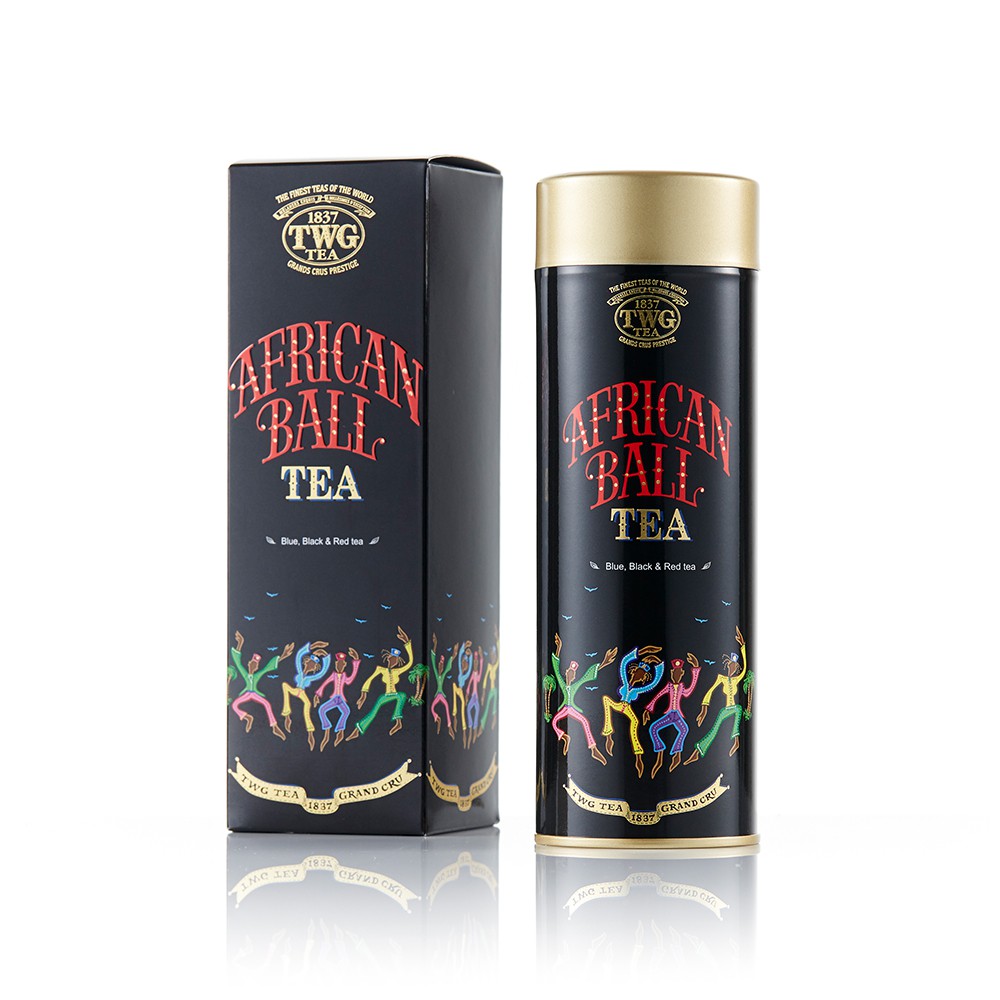 TWG Tea | African Ball Tea  | Haute Couture Tea Tin Gift 100g / ชา ทีดับเบิ้ลยูจี ชา แอฟริกัน บอล ที บรรจุ 100 กรัม