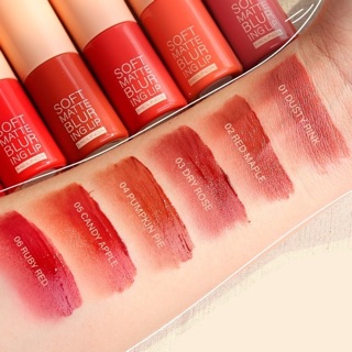 mei Linda soft matte blurring lip สี 01