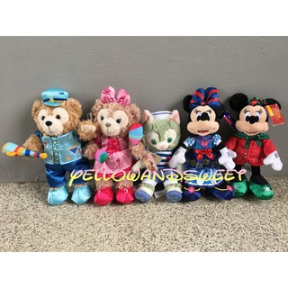 YS ·͜·♡🎉 ตุ๊กตา Duffy ShellieMay Gelatoni Mickey Minnie จาก💯 Hong Kong Disneyland ฮ่องกงดิสนีย์แลนด์