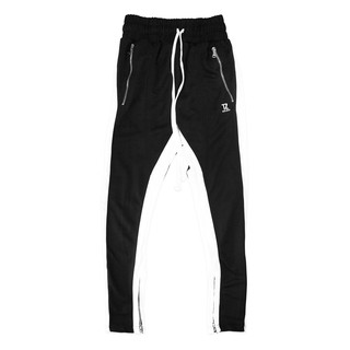 ใส่โค้ด TZLY25 ลดทันที 150.- ll TZ worldwide TZ TRACK PANTS (BLACK/WHITE) l