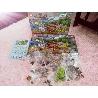 ของเล่นสำหรับเด็ก โมเดลไดโนเสาร์ ตัวต่อไดโนเสาร์ขนาดปกติ บล๊อคตัวต่อ
