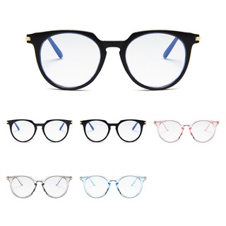 【แว่นตาแว่นกรองแสง】Korean Design Retro Myopia Eyeglasses Women/Men Anti Radiation Optical Eyeglasses