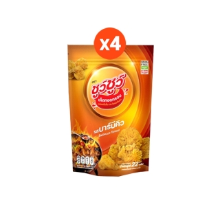 [แพ็คสุดคุ้ม 4 ห่อ] ChewChew ชูว์ชูว์ เห็ดทอดกรอบ รสบาร์บีคิว