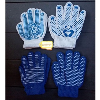 Kids Gloves​ ถุงมือผ้า​ มีปุ่มกันลื่น​ ถุงมือทำสวน สำหรับเด็ก