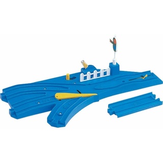 R-16 Automatic Turnout Rail with half Straight Rail สลับรางอัตโนมัติ_ Takara Tomy Plarail