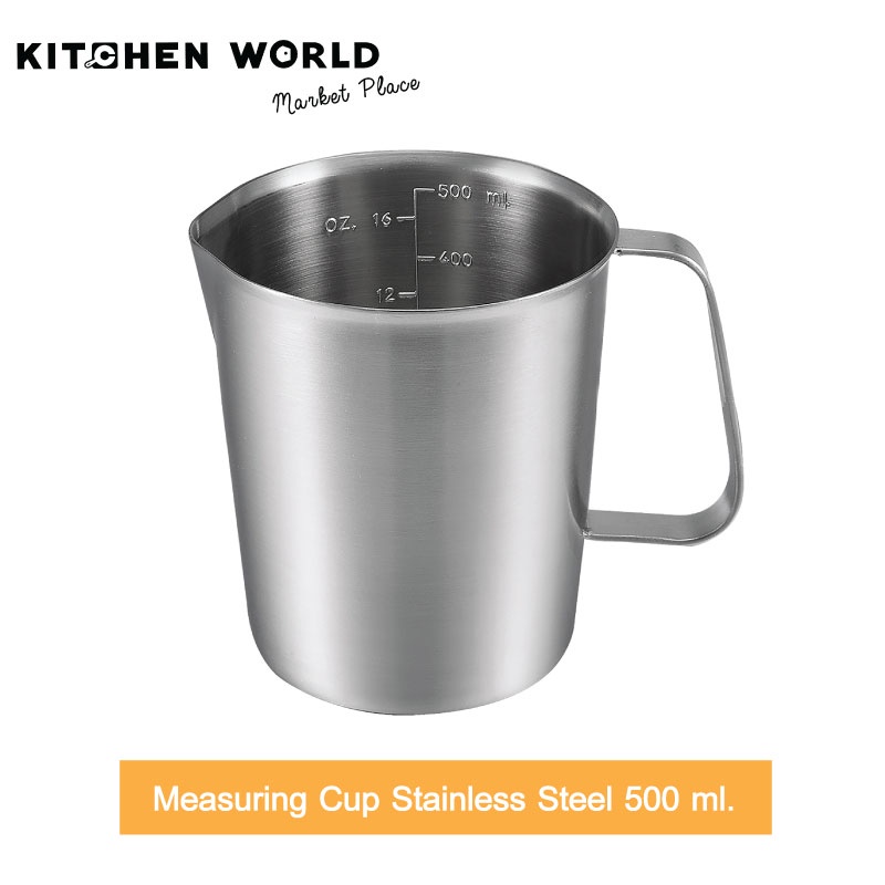 KitchenWorld Measuring Cup Stainless Steel / ถ้วยตวง