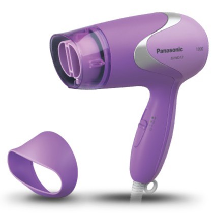 Panasonic ไดร์เป่าผม ไดร์ผม ไดร์ รุ่น EH - ND13 กำลังไฟ 1000 วัตต์ Hair Dryer ปรับแรงลมได้ 3 ระดับ สีม่วง