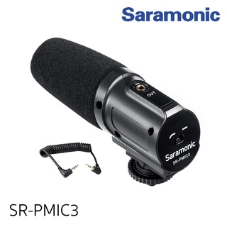 Saramonic SR-SR-PMIC3 Surround Recording Microphone with Integrated Shockmount, Low-Cut Filter &amp; Battery-Free Operati