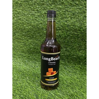 น้ำเชื่อม LongBeach รสคาราเมล/คลาสสิคคาราเมล 740ml.