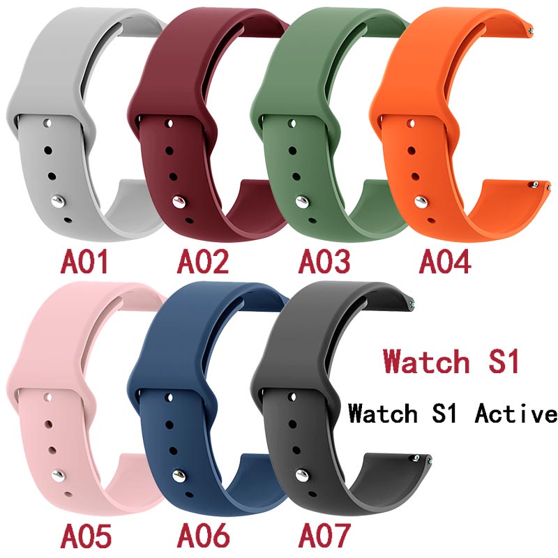 สายนาฬิกา Xiaomi watch S1 / Xiaomi watch S1 Active / Xiaomi watch S1 Pro สายนาฬิกาซิลิโคน 22mm คุณภาพสูง ซิลิโคน เปลี่ยนได้ สายสมาร์ทวอทช์