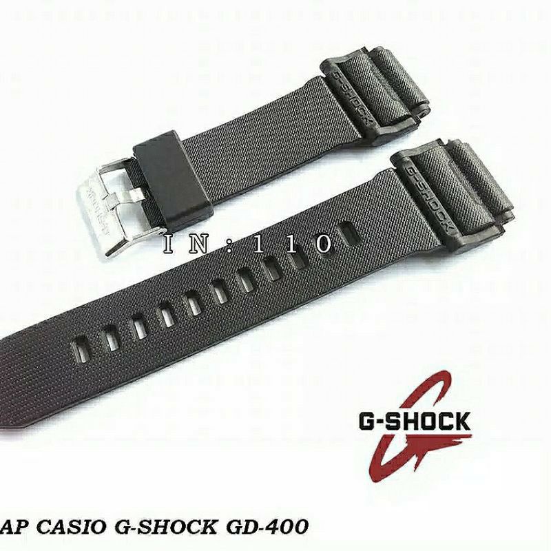 CASIO G-SHOCK GD-400 GD400 GD 400 3434 RUBBER STRAP GSHOCK 3434 DIGITEC 2079 2079T