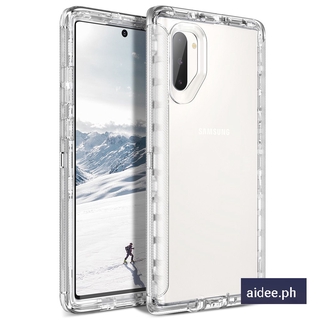 เคสโทรศัพท์มือถือแบบแข็ง ใส กันกระแทก 3 In 1 สําหรับ Samsung S21 S20 NOTE20 Plus Ultra Note 10 9 8 S9 S8 S10 Plus S7 Edge