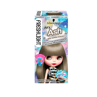 Schwarzkopf Freshlight Foam Color AIRY ASH โฟมเปลี่ยนสีผม สีน้ำตาลเทาอ่อน 1 กล่อง