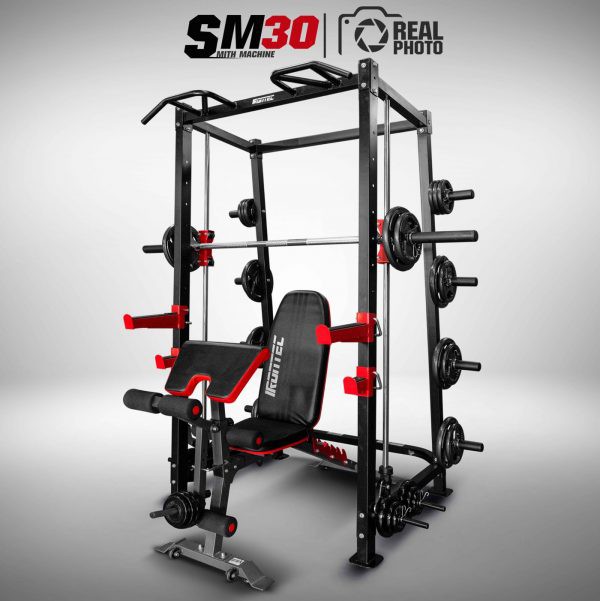 [ใส่โค้ด IRON1200D ลด 1200] สมิทแมชชีน รุ่น SM30 SMITH MACHINE - เครื่องออกกำลังกาย แบรนด์ IRONTEC