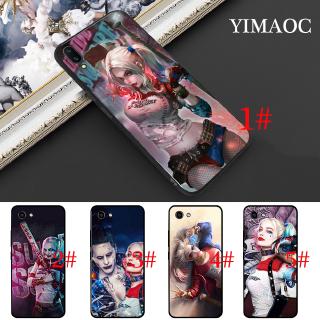 เคสโทรศัพท์แบบนุ่มเคสโทรศัพท์มือถือลายการ์ตูนสําหรับ Vivo Y 17 Y 53 Y 55 Y 69 Y 71 Y 91 Y 93 Y 95 Y 91 C V 5 Lite Y 66 Harley Quin