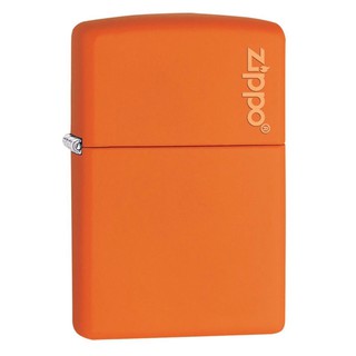 Zippo ไฟแช็กรุ่น 231ZL ORANGE MATTE W/ZIPPO LOGO ของแท้ รับประกันตลอดชีวิต นำเข้าและจำหน่ายโดยตัวแทนจำหน่าย