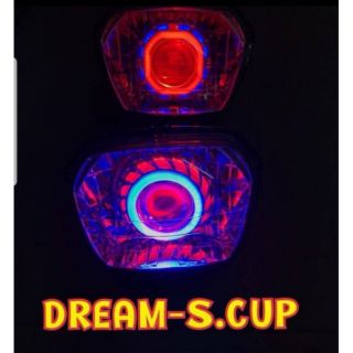 โครมไฟ+หลอดโปรเจคเตอร์ สำหรับรุ่น Dream super cub