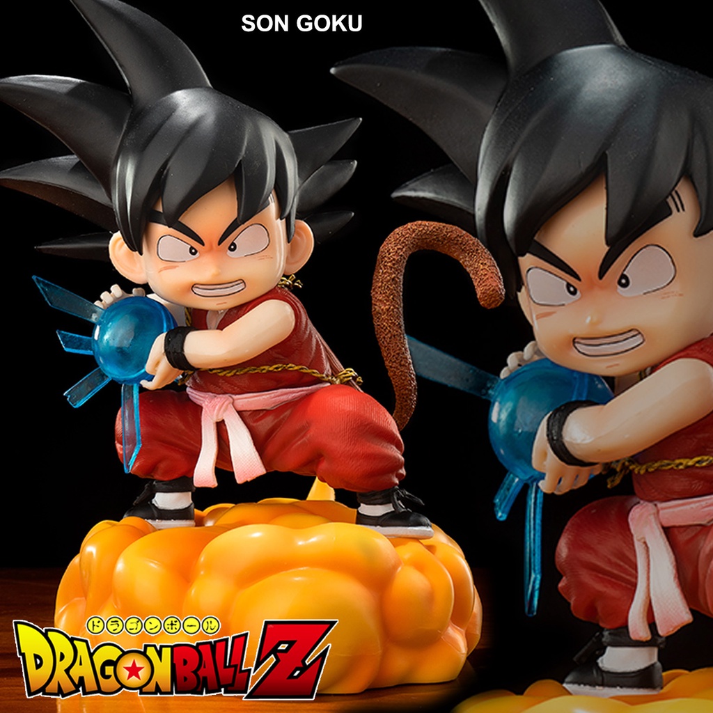 Figure ฟิกเกอร์ Model โมเดล Dragon Ball Z ดราก้อนบอล แซด Son Goku &amp; Golden Clouds ซง โกคู โงกุน ตอนเด็ก กับ เมฆสีทอง