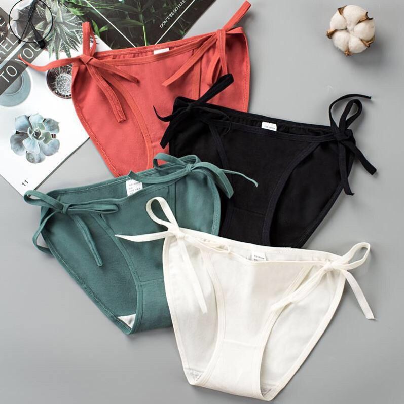 (Ladybragi)👙A-99 กางเกงในเซ็กซี่ผูกข้าง สายฝอ ทรงบิกินี้ พร้อมส่ง