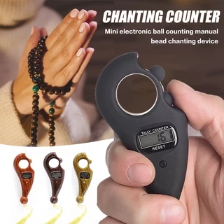 Tasbih Digital สวดมนต์ สำหรับมุสลิม เครื่องนับดิจิตอล สไตล์ลูกประคำ เปลี่ยนถ่านได้
