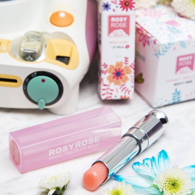 Rosy Rose Magic Colour Lip Balm | Shopee Thailand