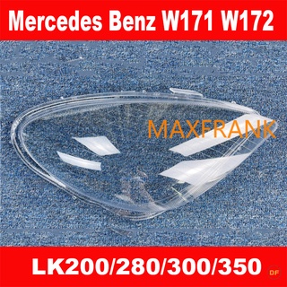 ฝาครอบเลนส์ไฟหน้า（ค่าขนส่งฟรี FREE SHIPPING）FOR Mercedes Benz W171 R171 SLK200 280 300 350 SLK55 AMG 04 05 06 07 08 09 10 R171   HEADLIGHT COVER  LENS HEAD LAMP COVER ฝาครอบไฟหน้า / ฝาครอบไฟหน้าตรงรุ่น สำหรับ / ฝาครอบไฟหน้าสําหรับ / ฝาครอบเลนส์ไฟหน้า