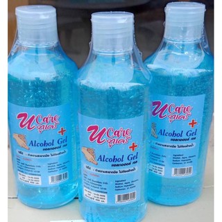 เจลแอลกอฮอล์ แอลกอฮอล์เจล u care Alcohoi Gel เจลแอลกอฮอล์ล้างมือ U care  450  ML