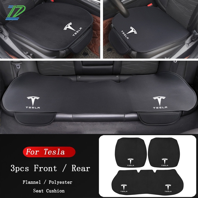 Tesla ผ้าคลุมเบาะรถยนต์ ป้องกันด้านใน สําหรับ Tesla Model 3 X Y S