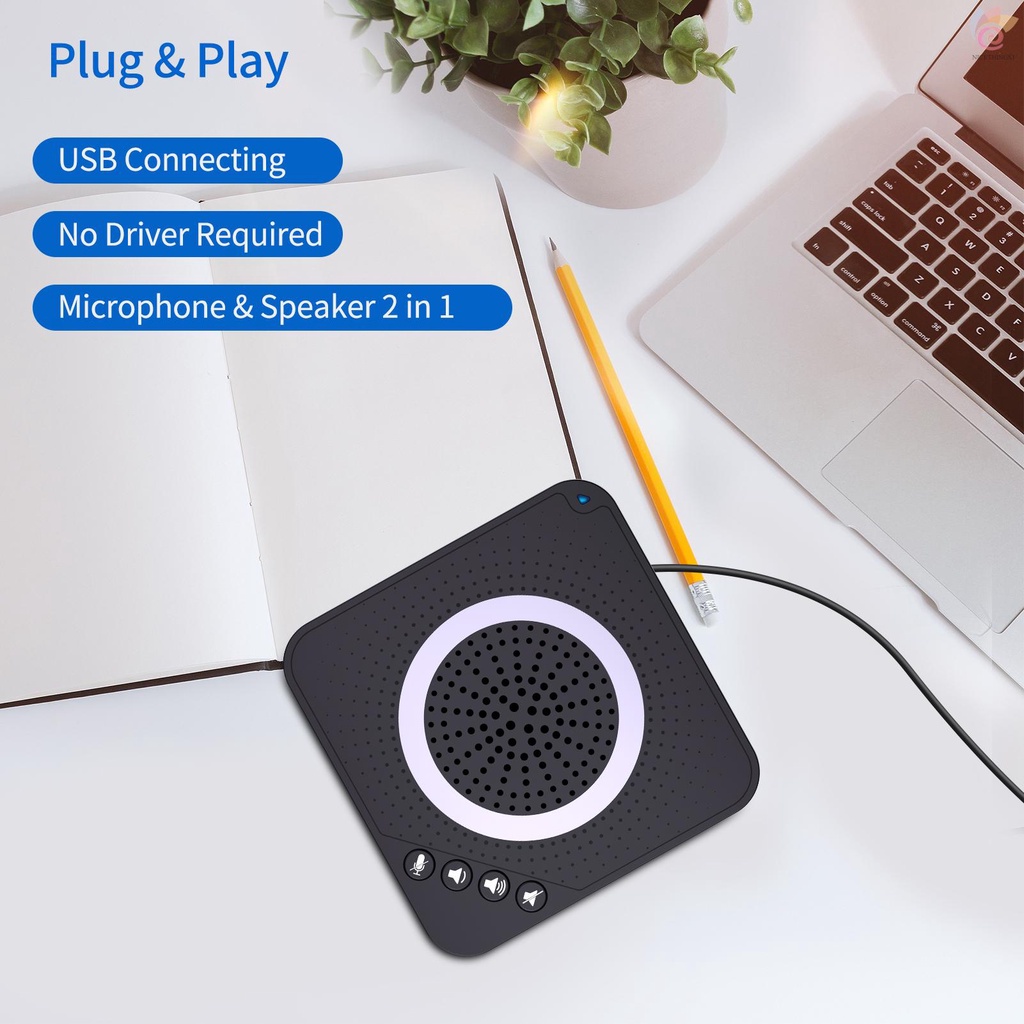 Nt Usb Conference 360 ไมโครโฟนสําหรับเครื่องคอมพิวเตอร์และแล็ปท็อป hswG ...