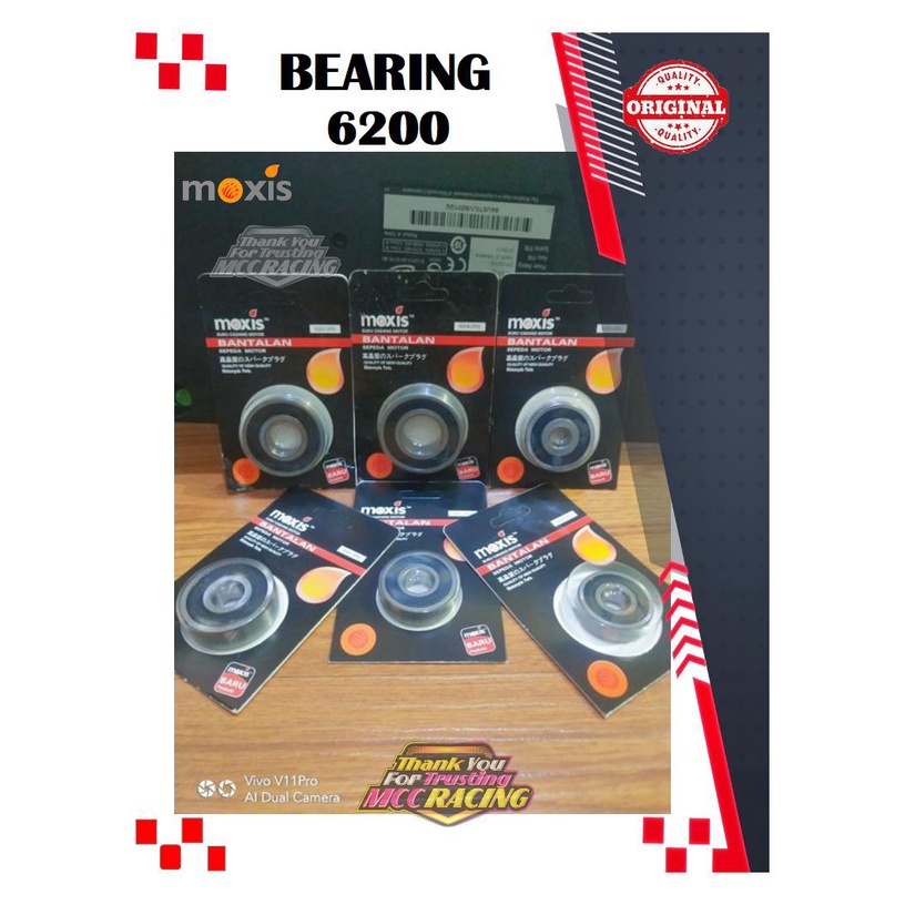 BEARING BERING 6200 2RS LAHER 6200 2RS คุณภาพสูง