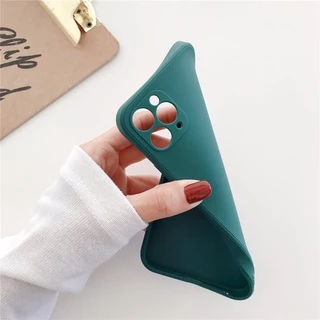 Huawei P20 P30 P40 Pro P30 Lite P10 Plus สี่เหลี่ยม นิ่ม TPU สีลูกกวาด เคสซิลิโคน กันกระแทก ความงาม เคส