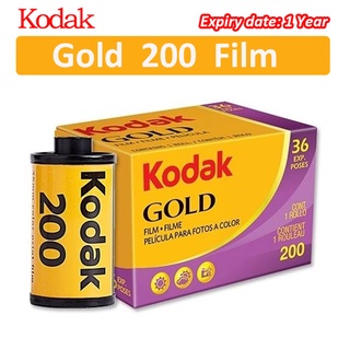 ม้วนฟิล์ม KODAK สีทอง 200 สี 35 มม. 36 3 ม้วน สําหรับกล้อง M35 M38 1 ม้วน 2 ม้วน