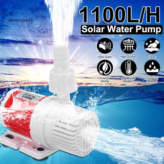 Dyl_ปั๊มน้ําใต้น้ํา พลังงานแสงอาทิตย์ Dc 12V 1100L/H Max 5 เมตร สําหรับตู้ปลา