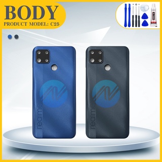 บอดี้ Body（ฝาหลัง+ เคสกลาง）Realme C25