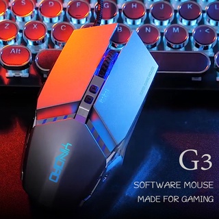 เมาส์มาโครเกมมิ่ง พร้อมส่ง เมาส์เกมมิ่งไร้สาย/มีสาย ไฟRGB 4 สี DPI 4 ระดับ มีแบตในตัวชาร์จได้ เมาส์เล่นเกมอาจารย์ร์โอวี