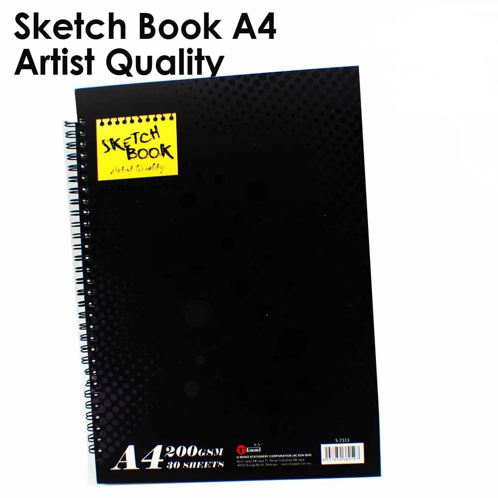 Ukami A4 Sketch Book 200gsm 30s