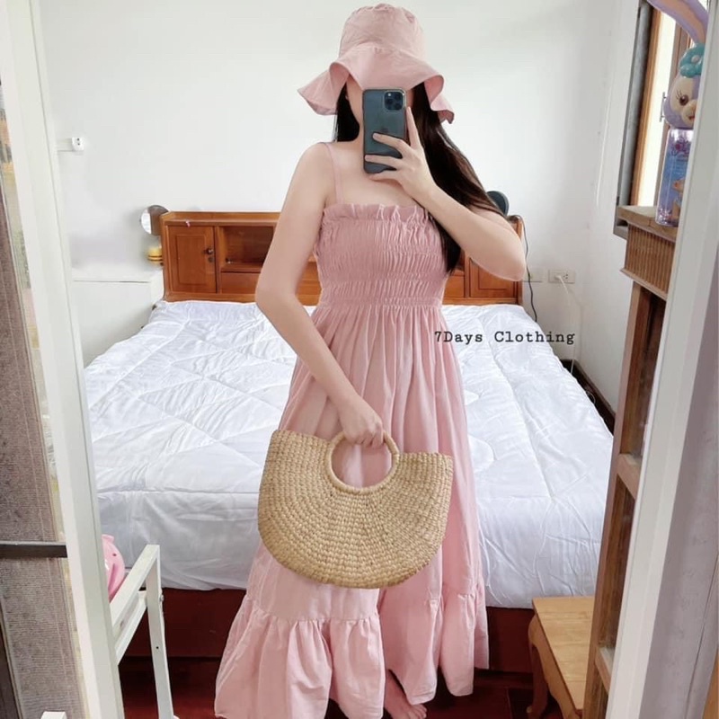 7Days Clothing : Maxi Dress แถมหมวก