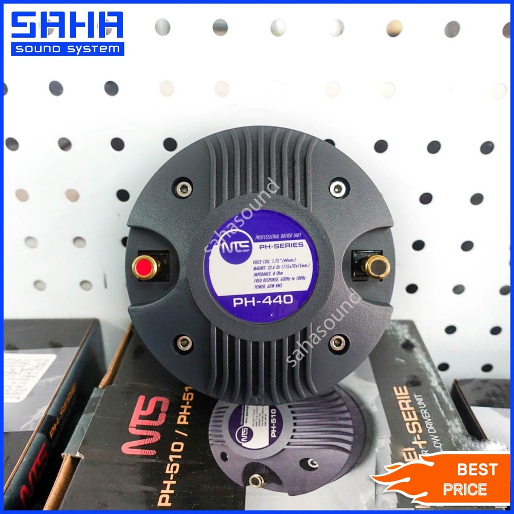NTS PH-440 ไดร์เวอร์ยูนิต เสียงแหลม แบบขันเกลียว (Power 60W) sahasound - สหซาวด์