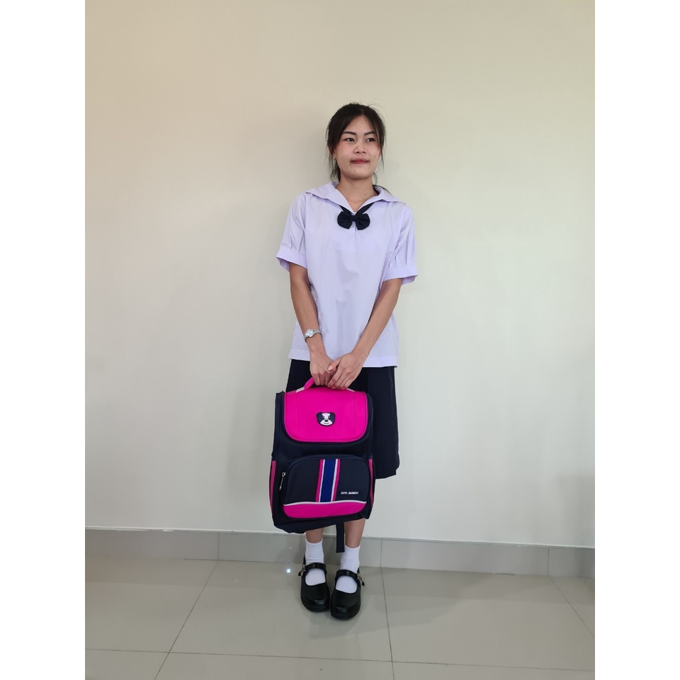 💥SALE💥เสื้อนักเรียนหญิง ชุดนักเรียน ชุด ม.ต้น ปกทหารเรือ เสื้อคอทหารเรือ ราคาถูก -พร้อมส่งครบทุกไซด์ - รูปที่ 2