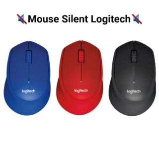 รบกวนสอบถามก่อนสั่งซื้อ‼️ ชุดเมาส์ไร้สาย Logitech Silent Plus Wireless Mouse M331