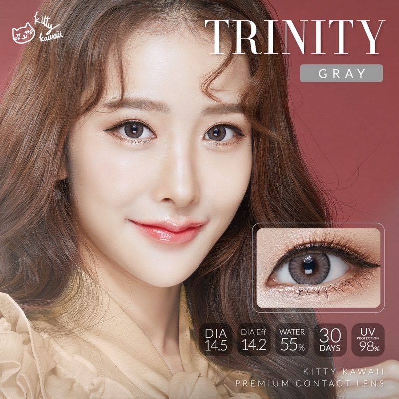 Kitty kawaii Trinity เลนส์กลาง (14.5)