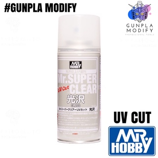 MR.SUPER CLEAR UV CUT GLOSS สเปรย์กระป๋องเนื้อละเอียดชนิดเงาพิเศษ ป้องกันแสง UV 170 ml B-522