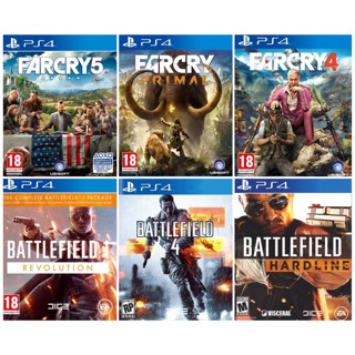 แผ่น Ps4 Farcry , Battlefield