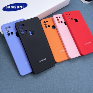 เคสโทรศัพท์ซิลิโคน TPU แบบนิ่ม ป้องกันลายนิ้วมือ สําหรับ Samsung Galaxy A21S A 21s